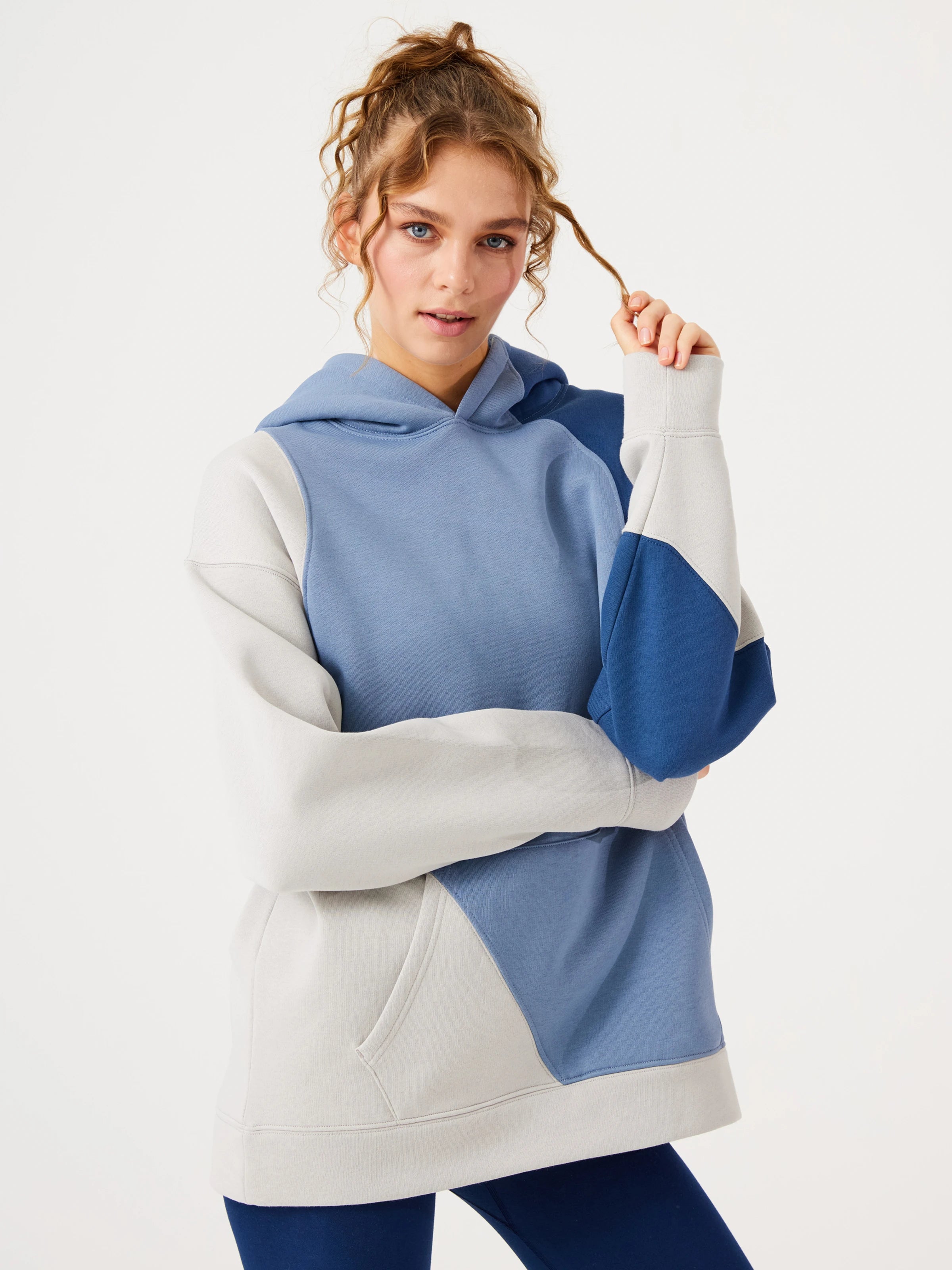 Aura Oversize Sweatshirt Lacivert