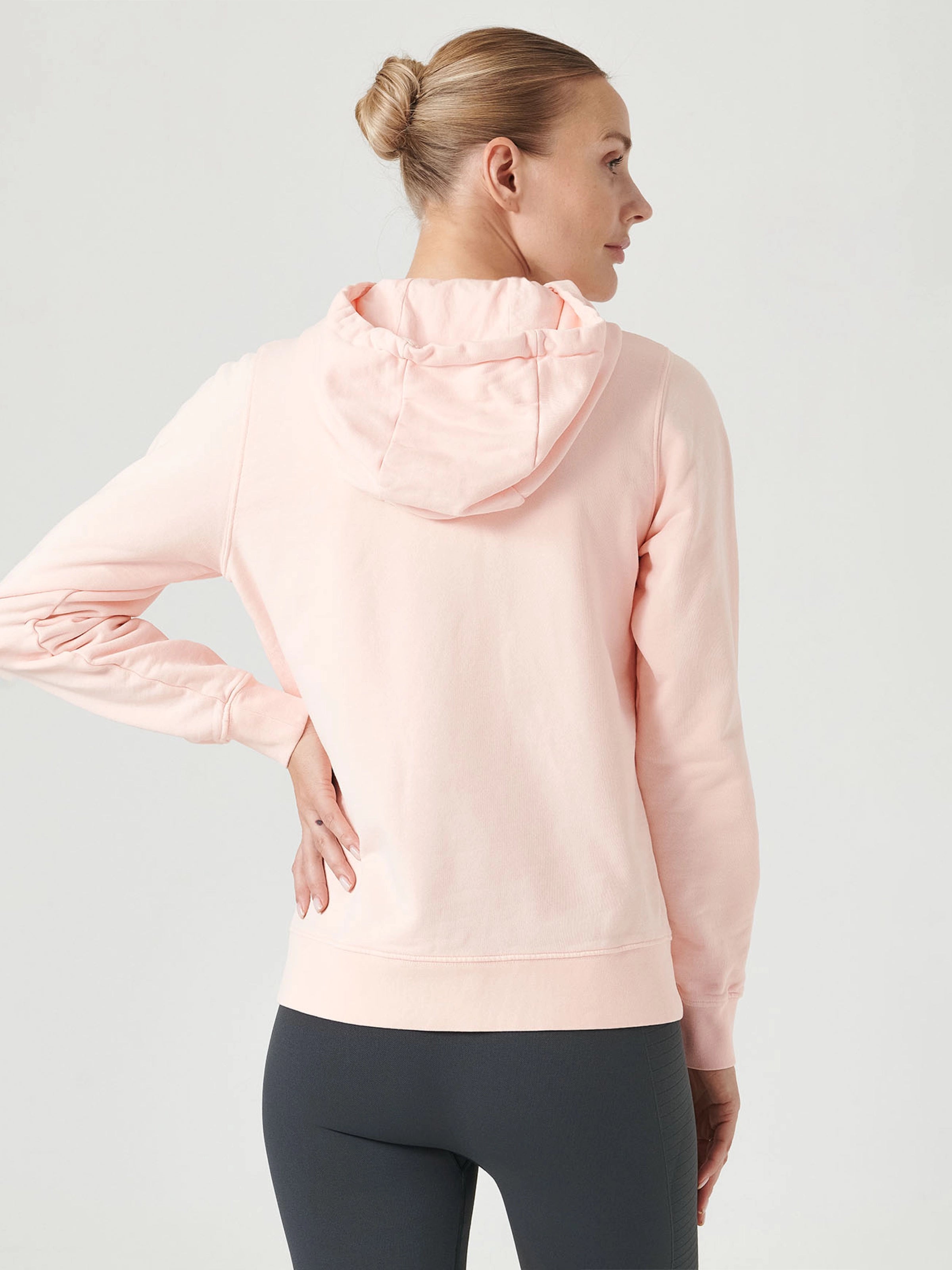 Lydney Kadın Kapüşonlu Sweatshirt Pembe