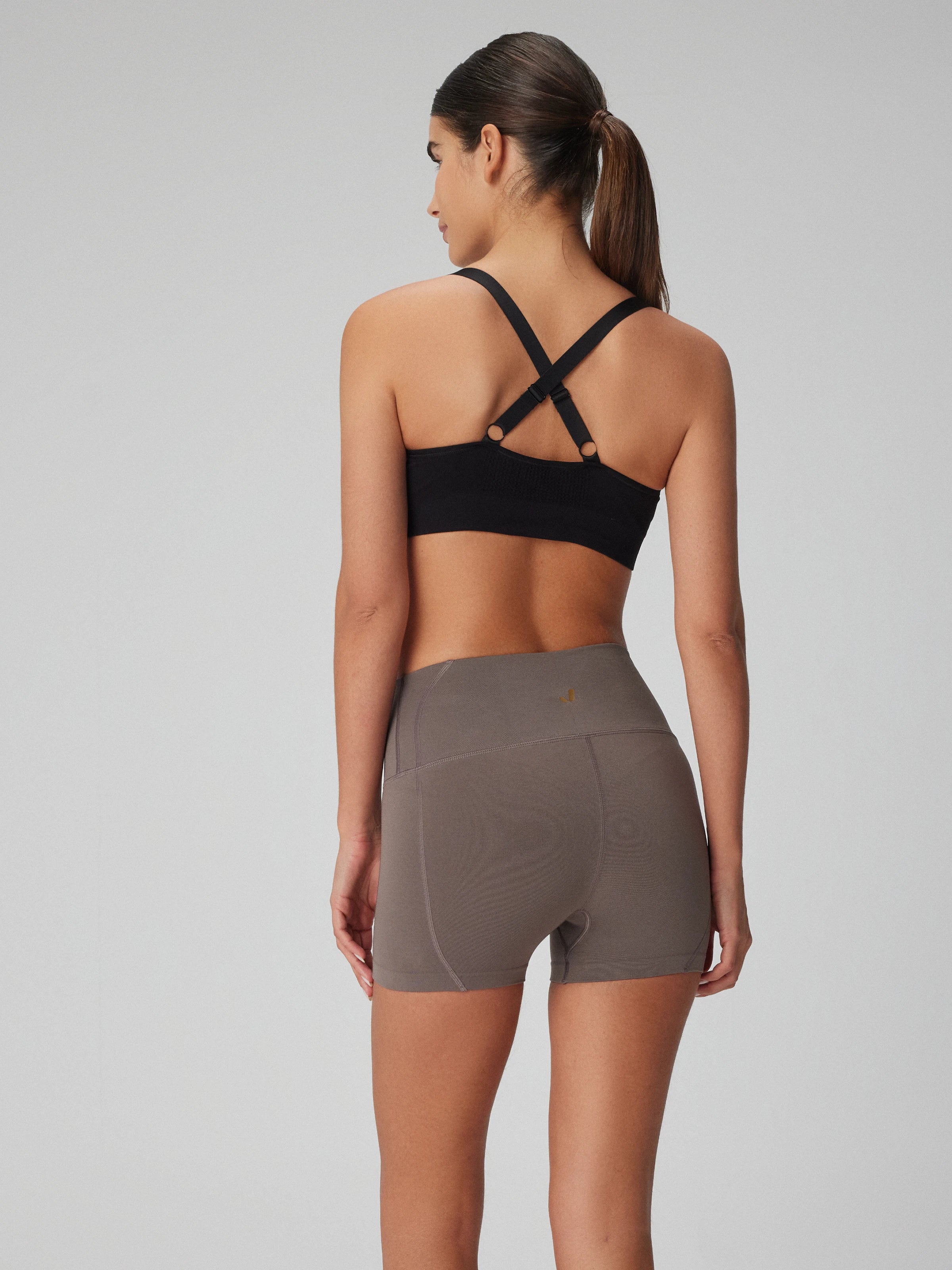 Aruba Toparlayıcı Mini Şort Vizon