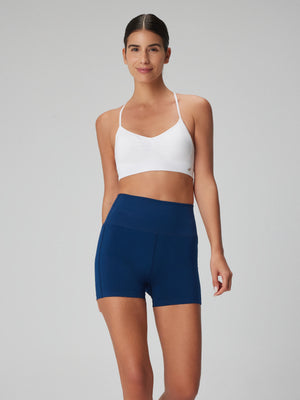 Aruba Toparlayıcı Mini Şort Lacivert