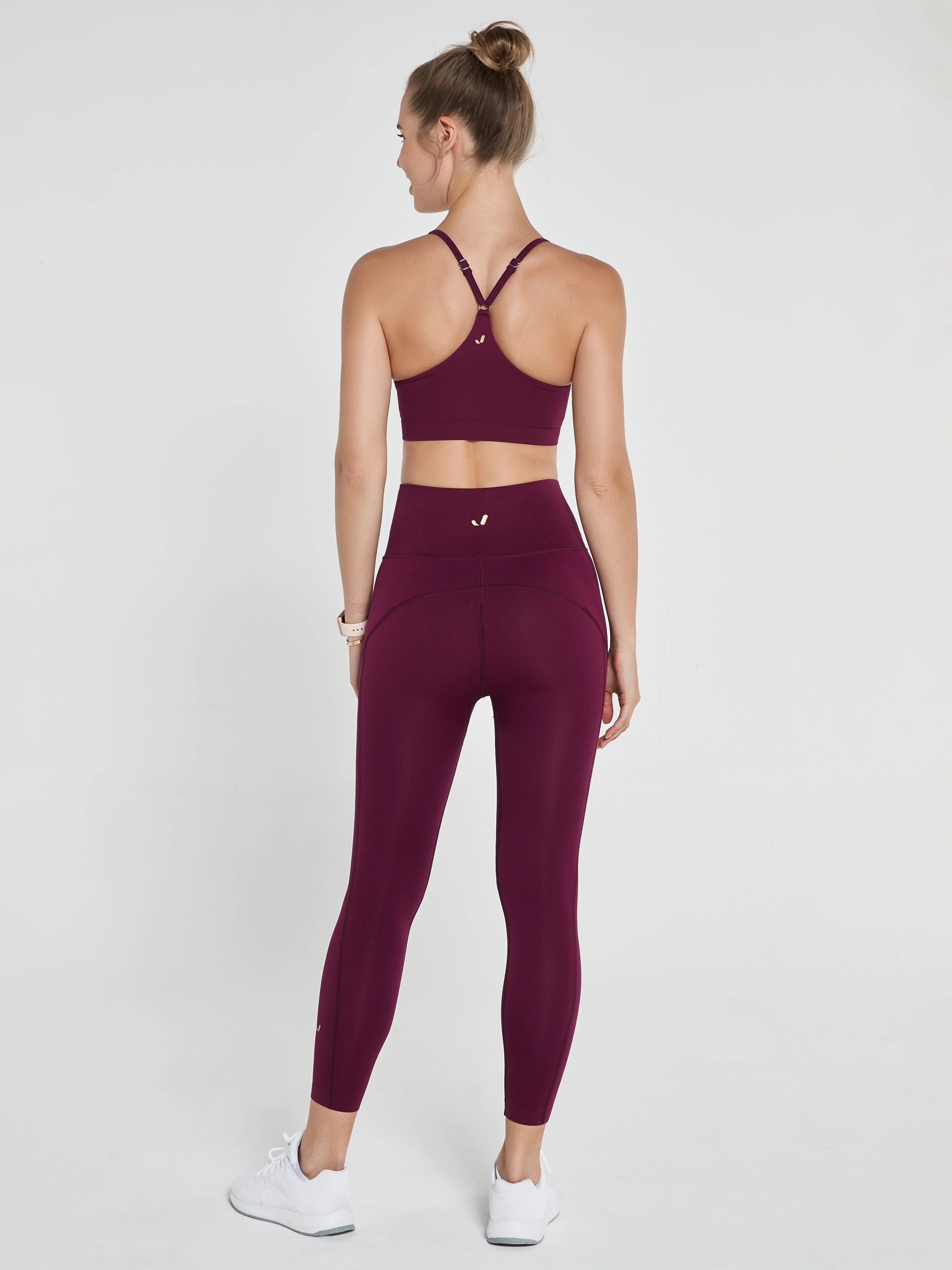 Pine Yüksek Bel & Toparlayıcı Tayt Mor