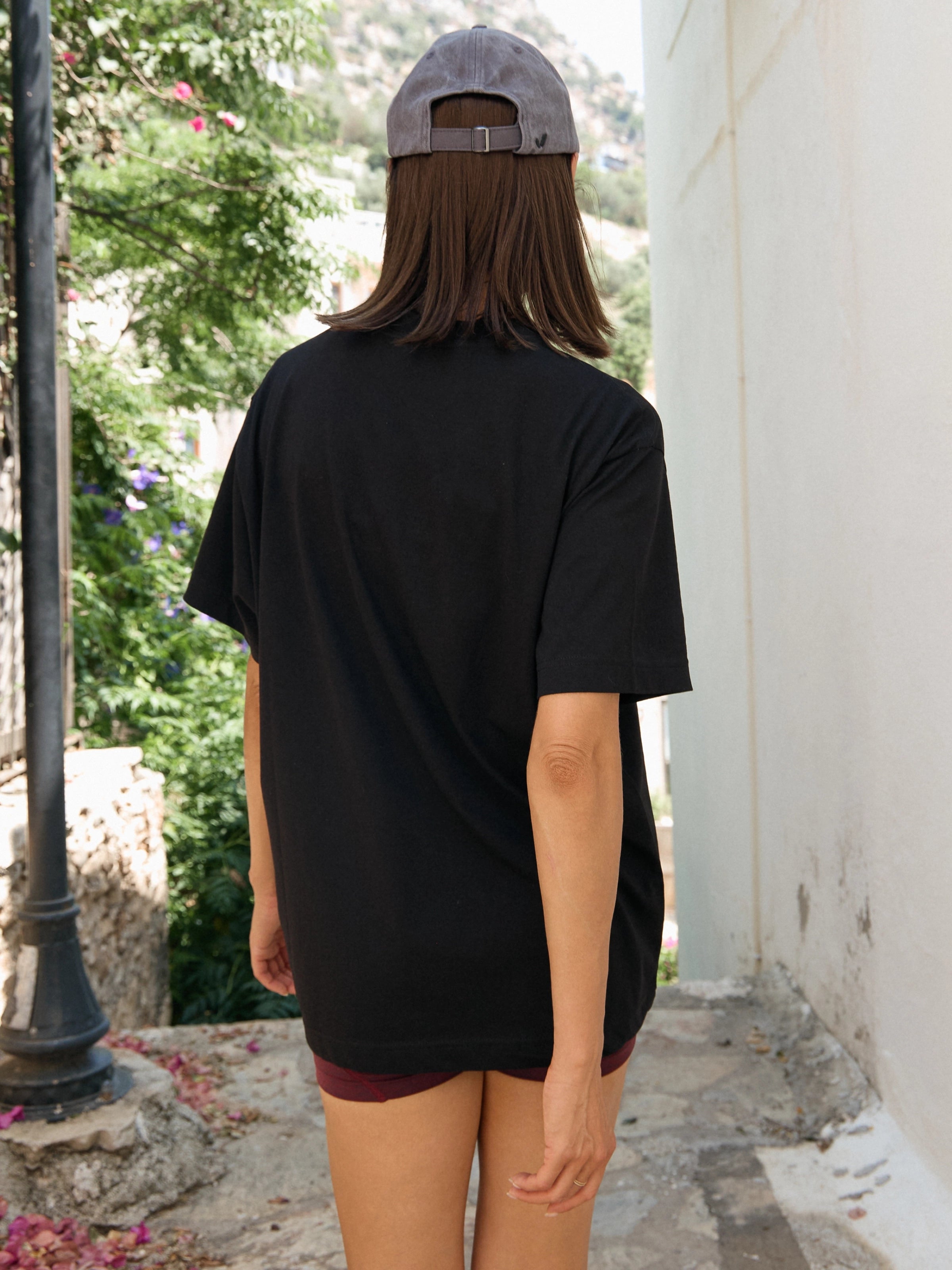 Aura Oversize T-Shirt Siyah