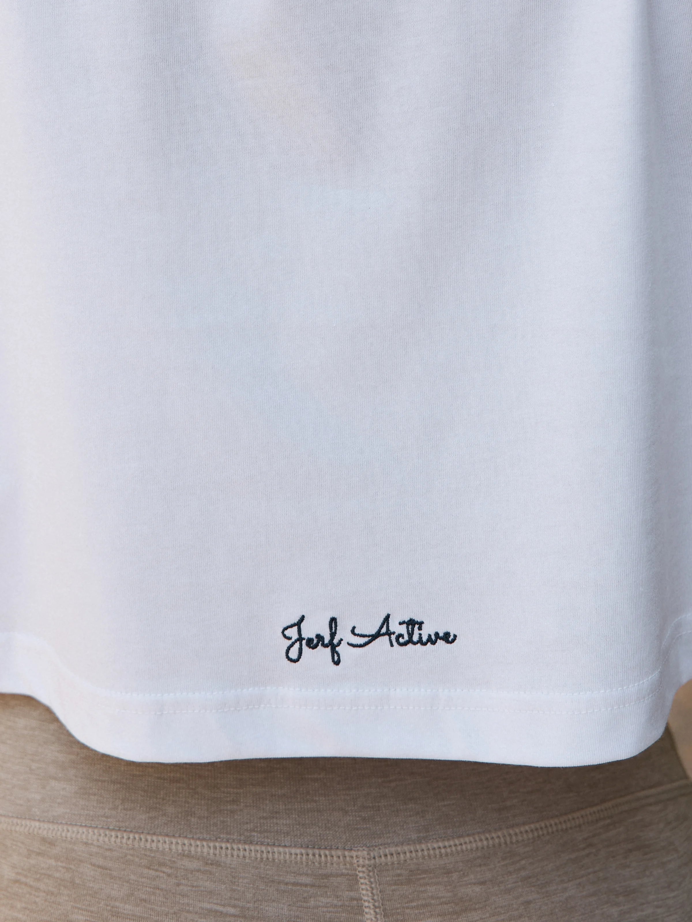 Aura Crop T-Shirt Beyaz