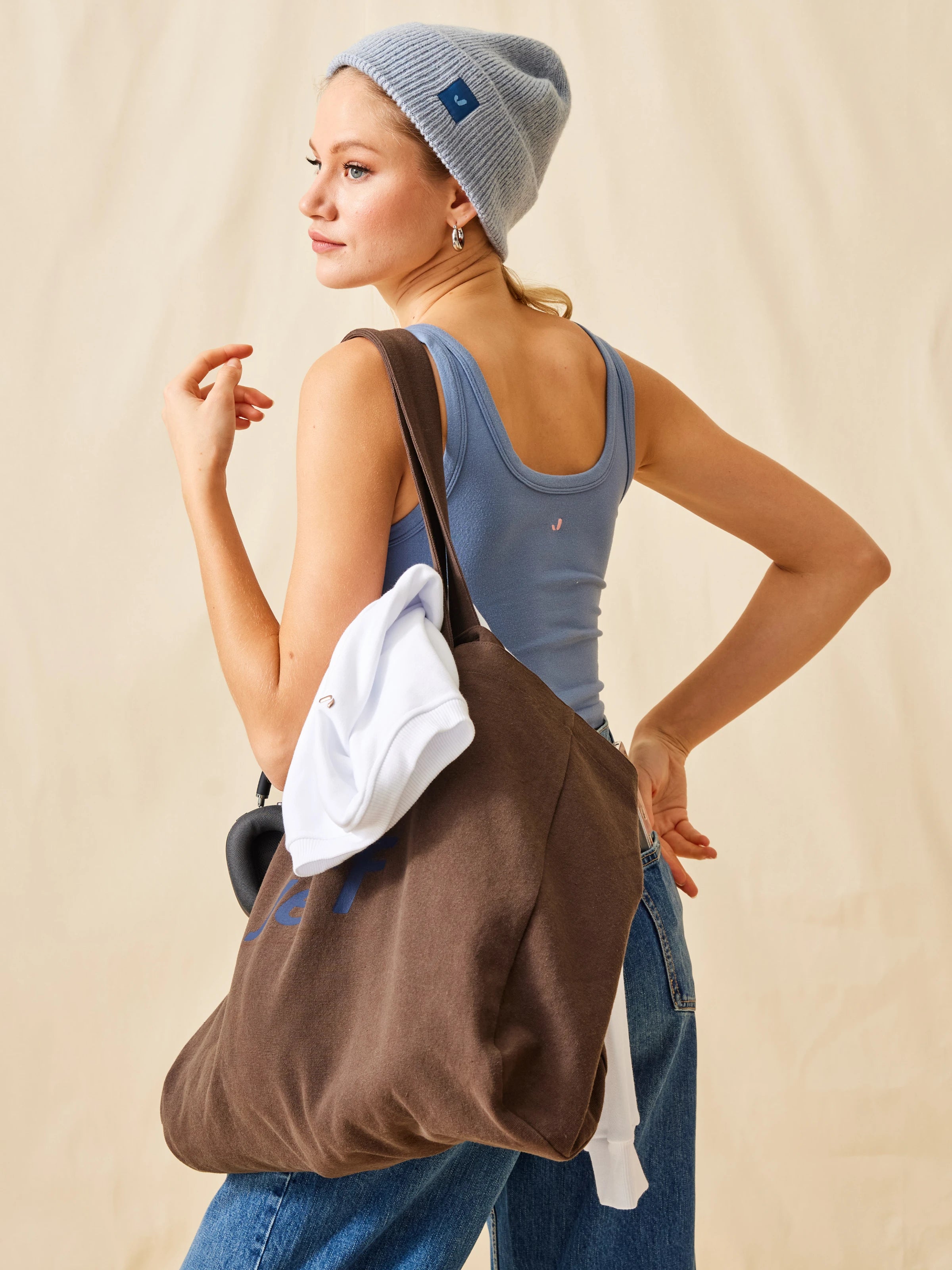 Aura Kısa Boy Soft Atlet Mavi