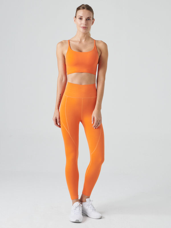 Pine Yüksek Bel & Toparlayıcı Tayt Turuncu