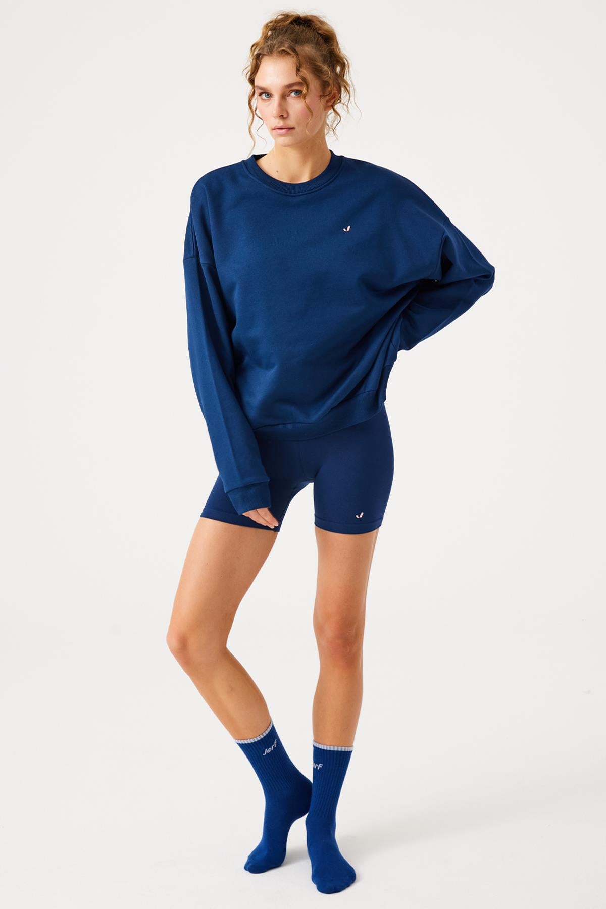 Aura 7cm Modal Shorts Navy