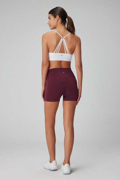 Aruba Toparlayıcı Mini Şort Bordo