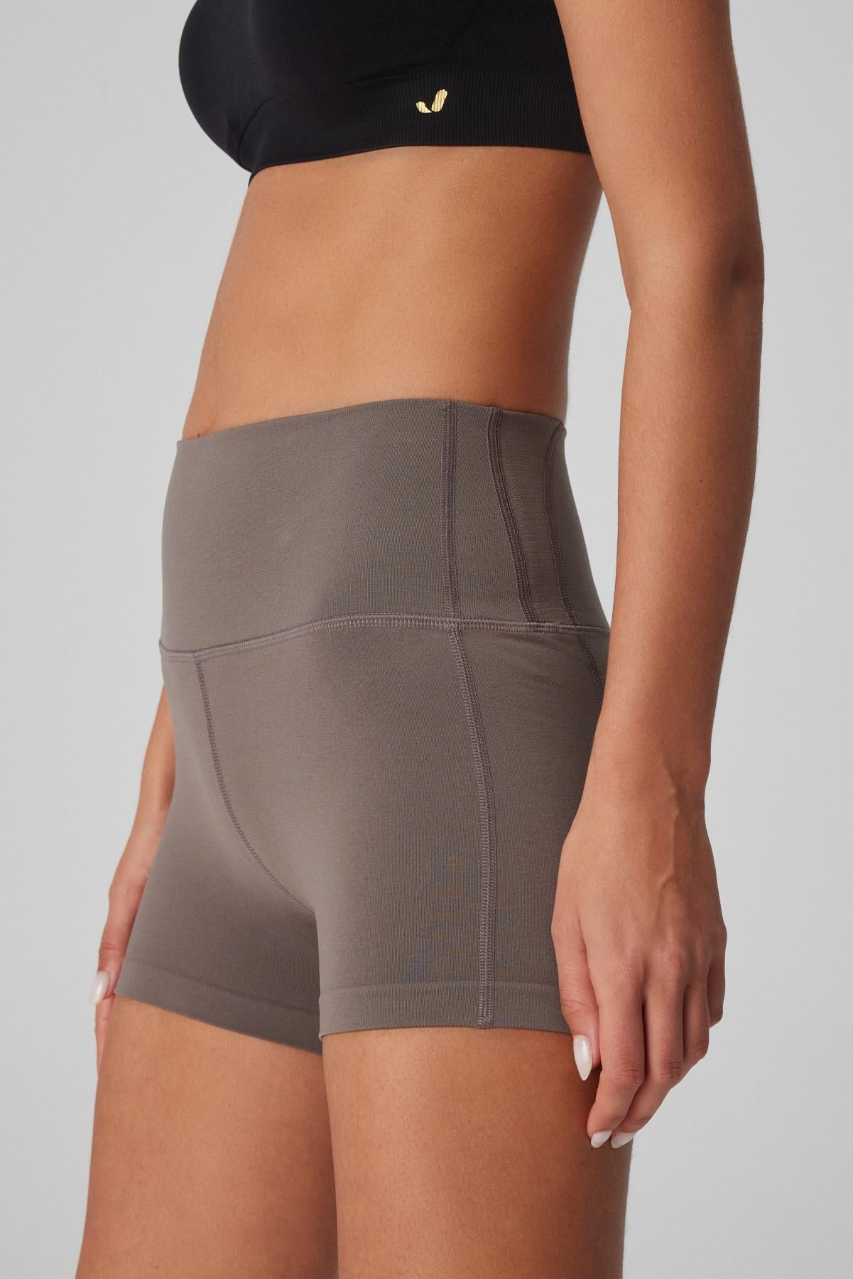 Aruba Toparlayıcı Mini Şort Vizon