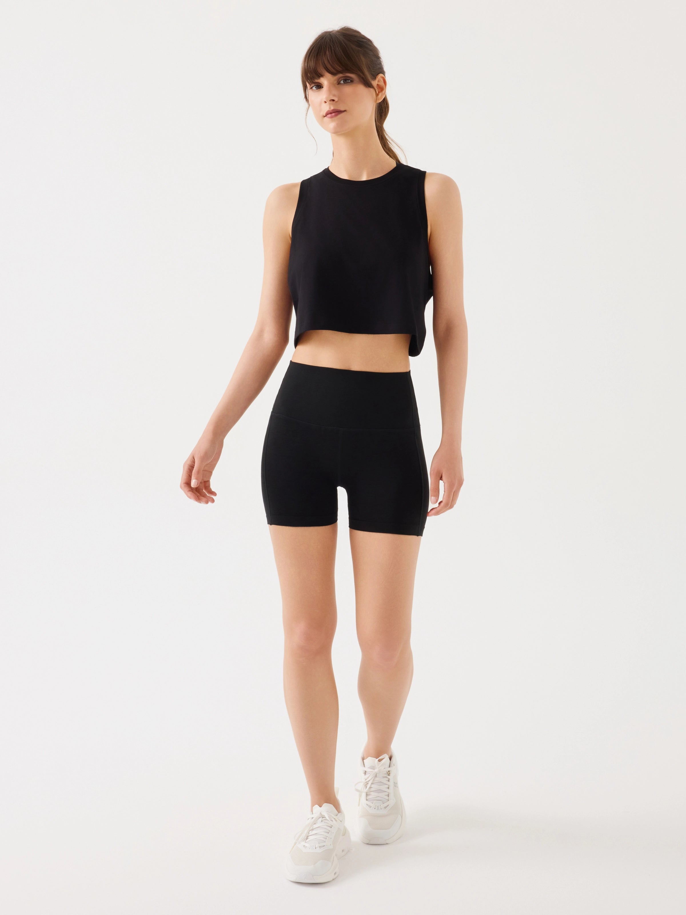 Aura Crop Top Siyah