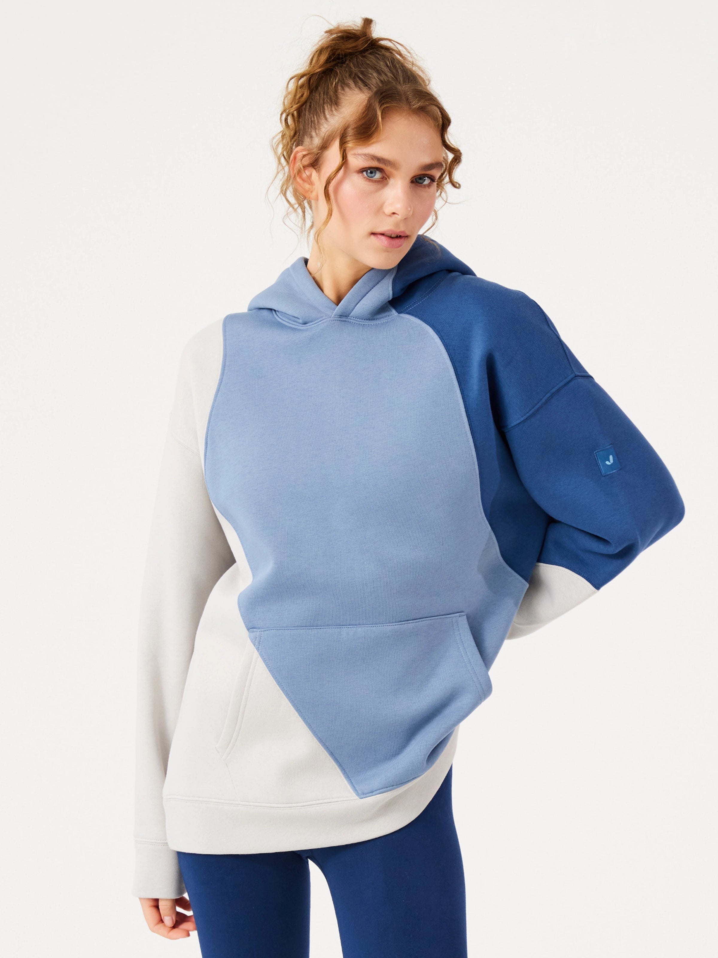 Aura Oversize Sweatshirt Lacivert