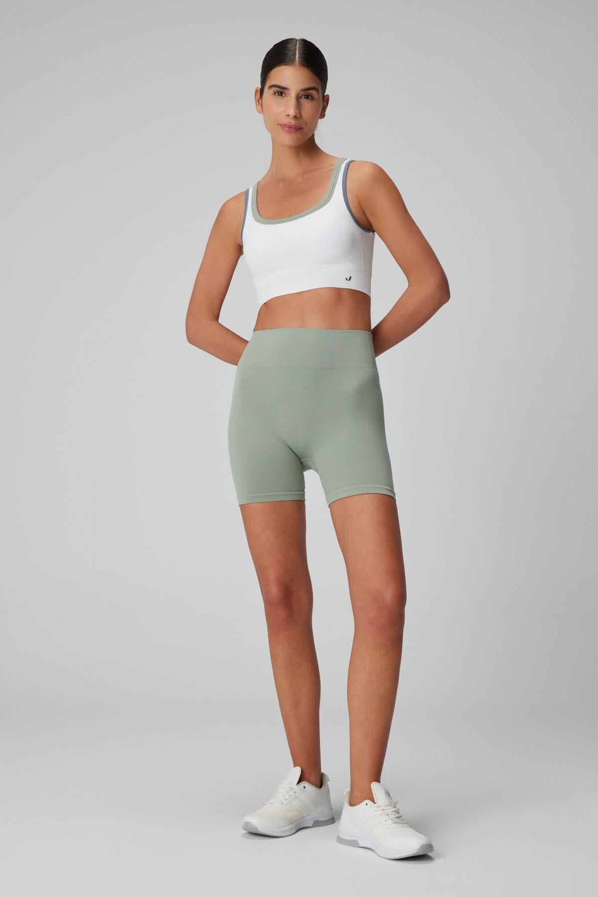 Lucia Biker Leggings Light Green