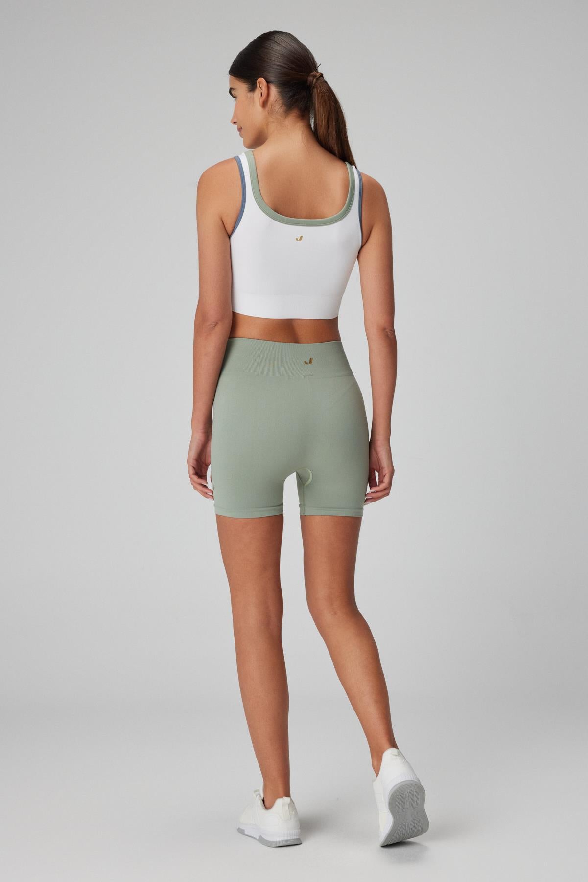 Lucia Biker Leggings Light Green