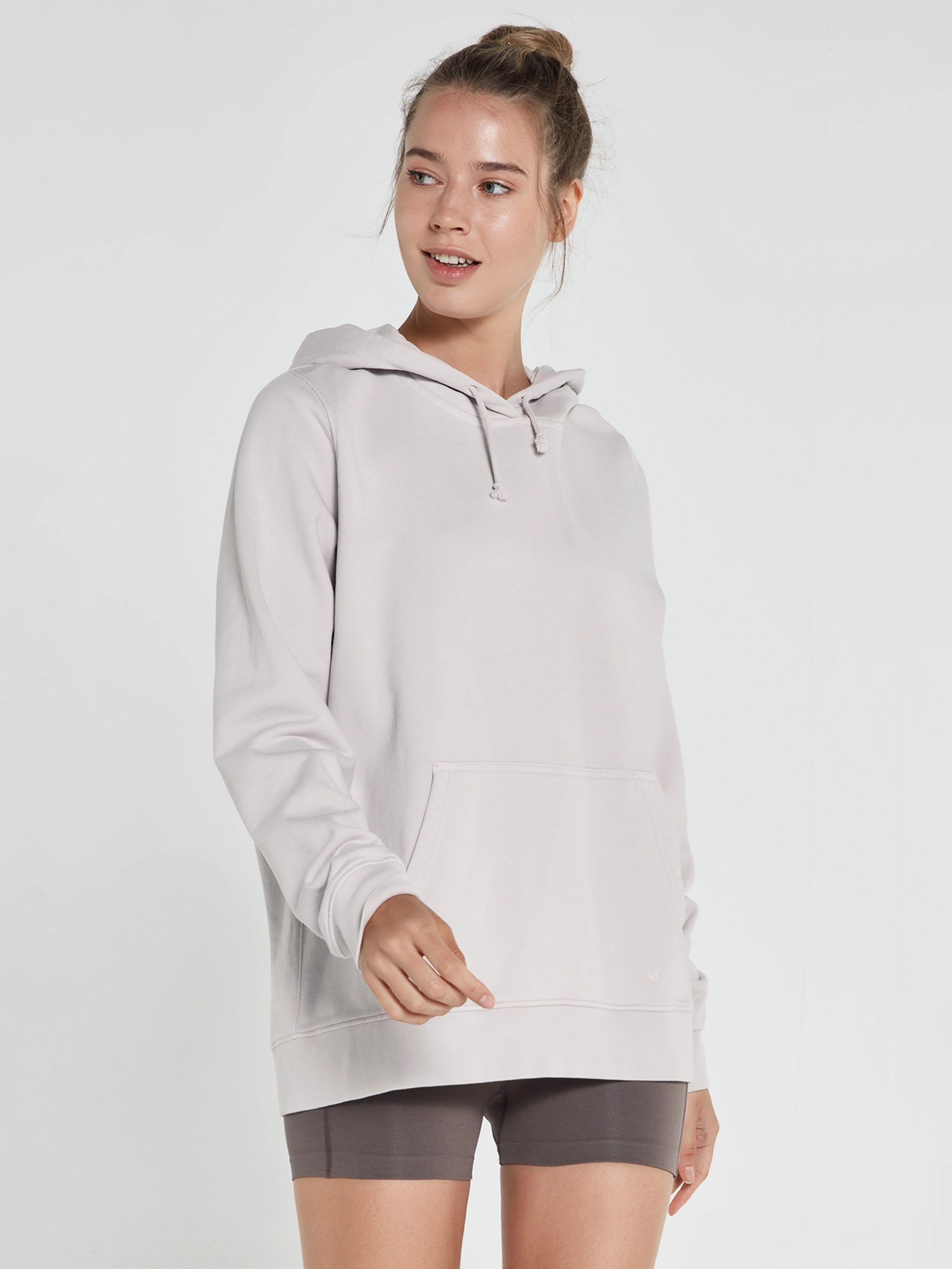 Lydney Kadın Kapüşonlu Sweatshirt Bej