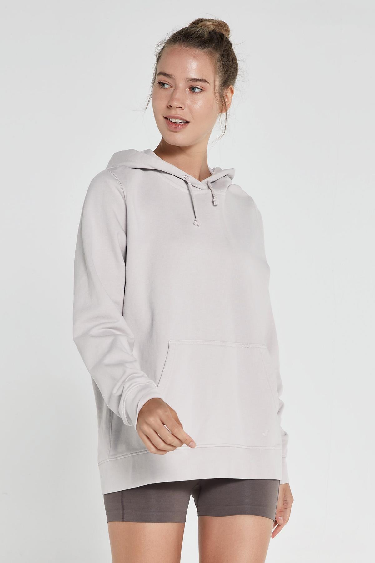 Lydney Kadın Kapüşonlu Sweatshirt Bej