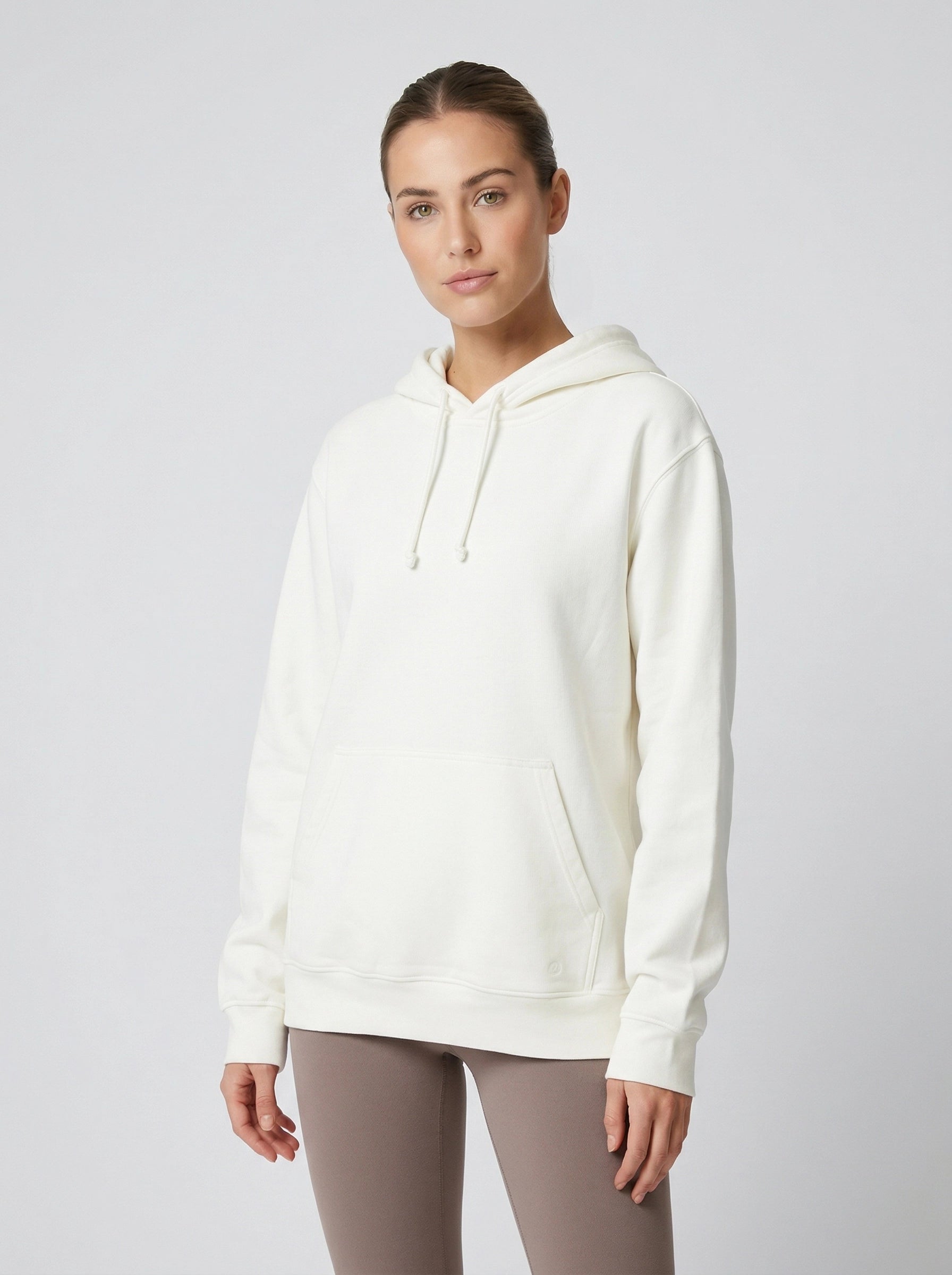 Lydney Kadın Kapüşonlu Sweatshirt Krem