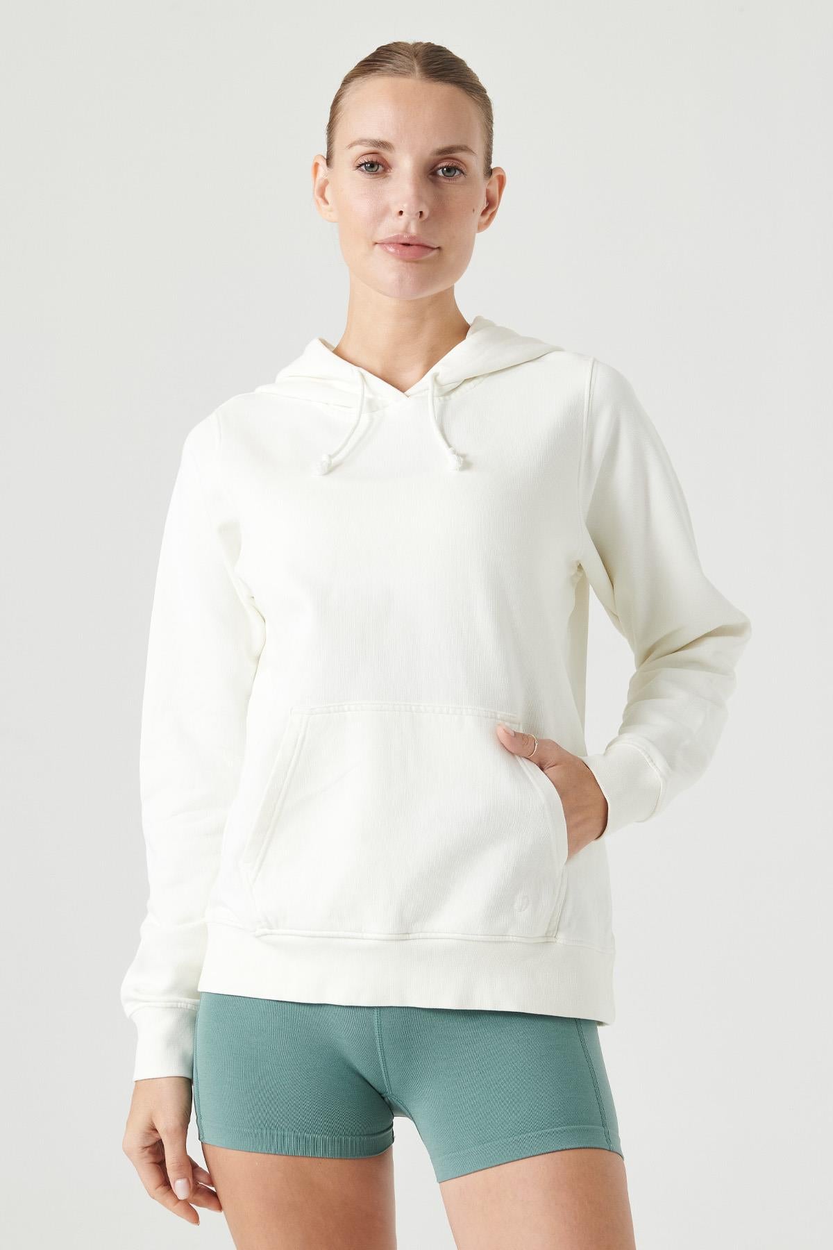 Lydney Kadın Kapüşonlu Sweatshirt Krem