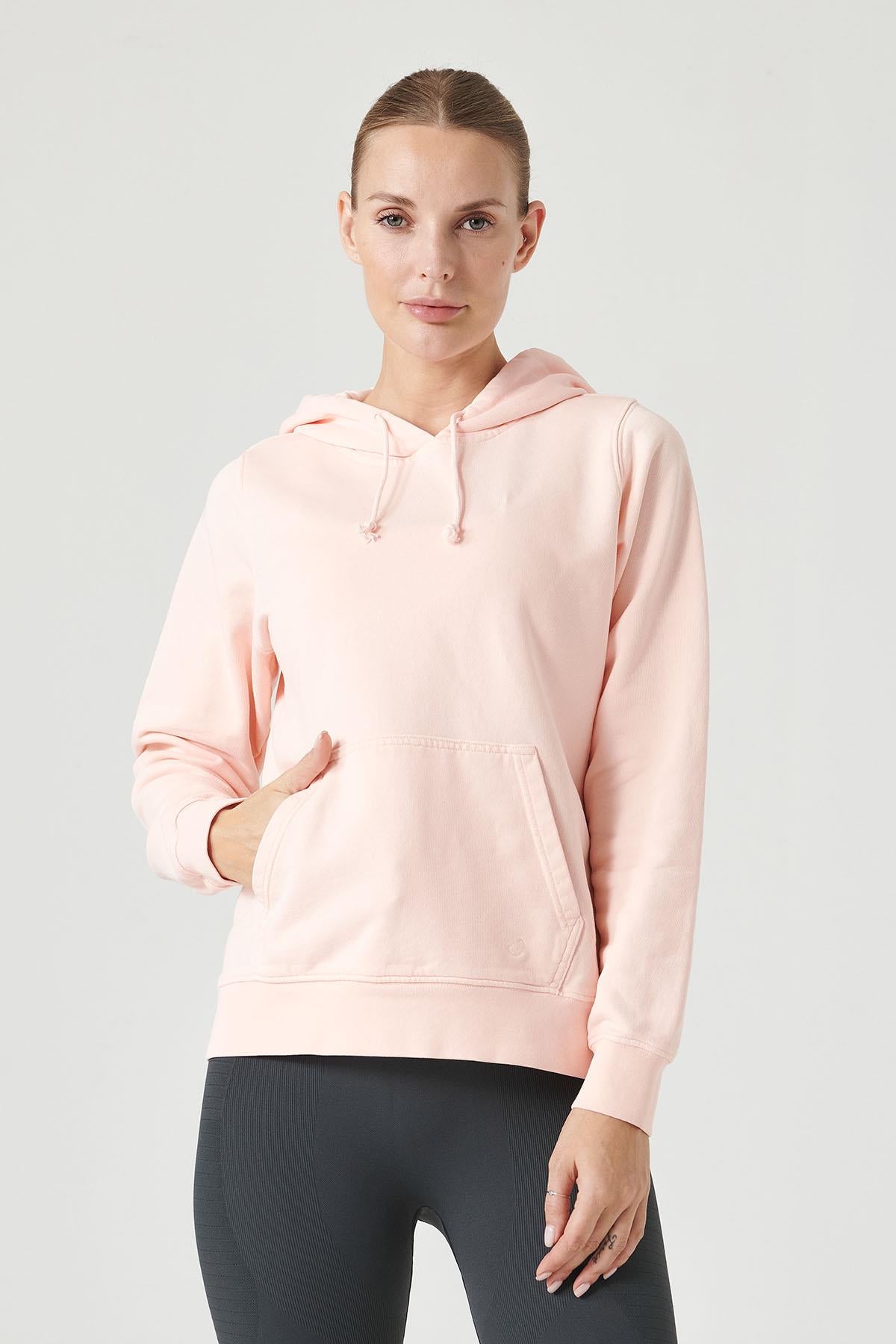 Lydney Kadın Kapüşonlu Sweatshirt Pembe
