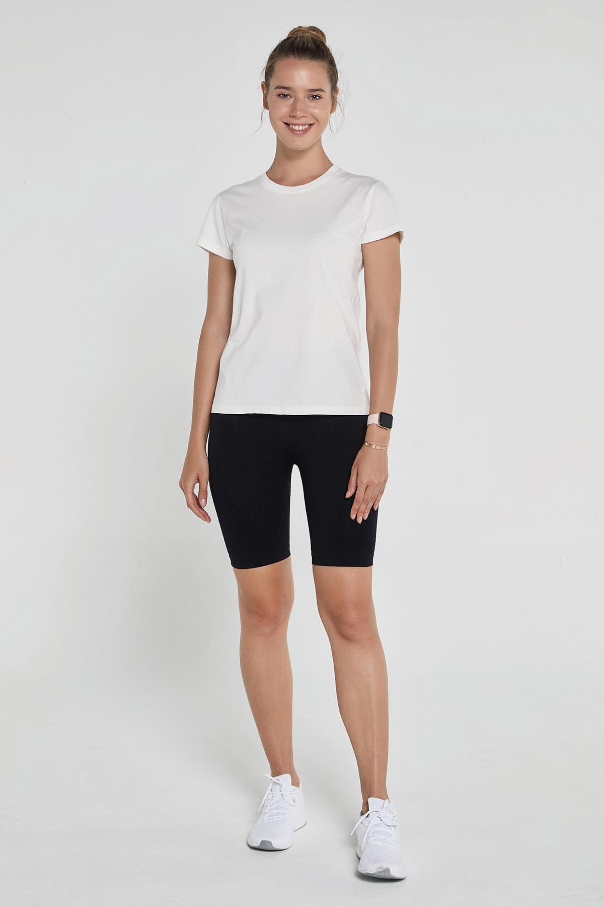Lydney Kadın T-shirt Krem