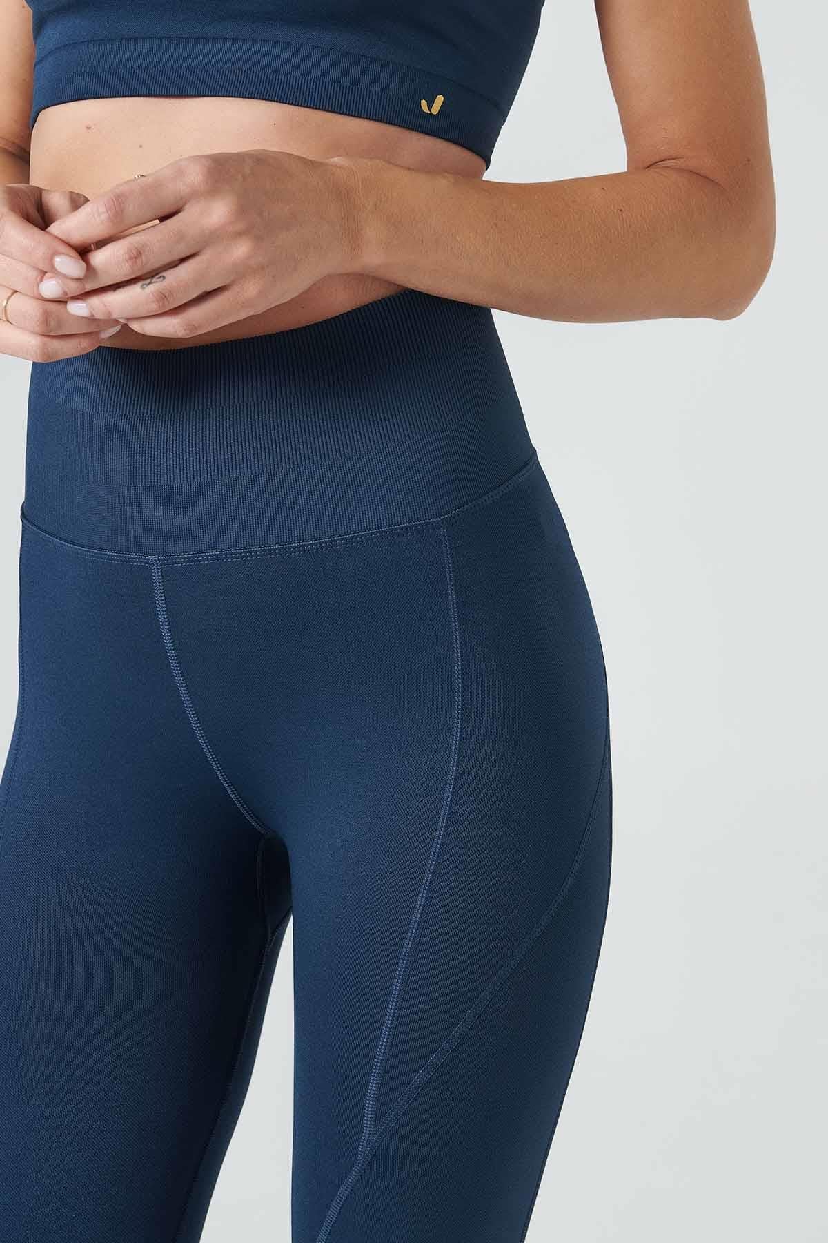 Pine Yüksek Bel & Toparlayıcı Tayt Lacivert