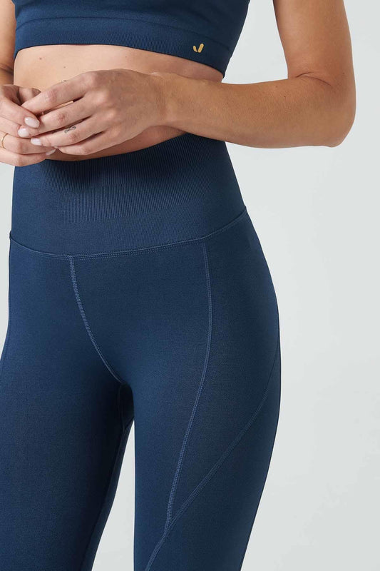Pine Yüksek Bel & Toparlayıcı Tayt Lacivert