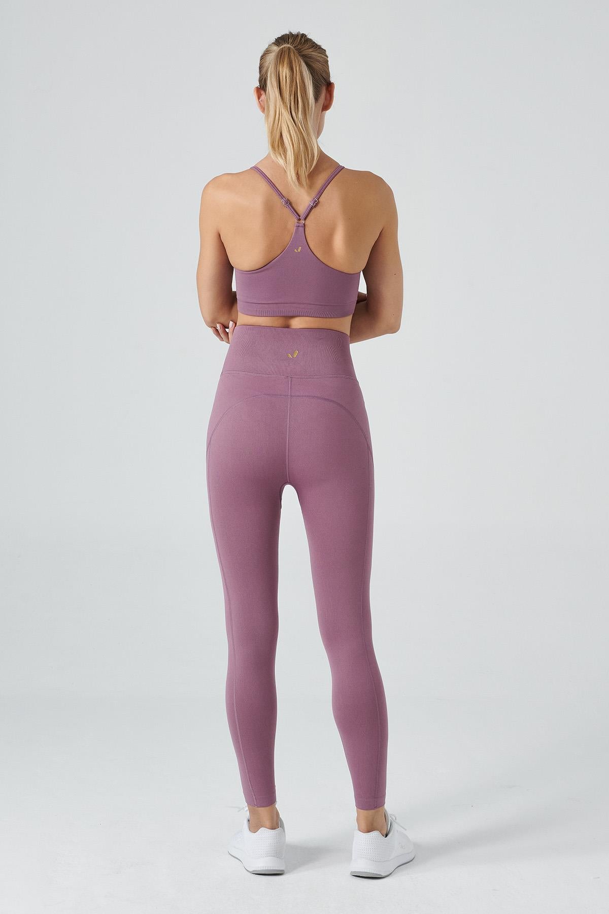Pine Yüksek Bel & Toparlayıcı Tayt Pastel Lila