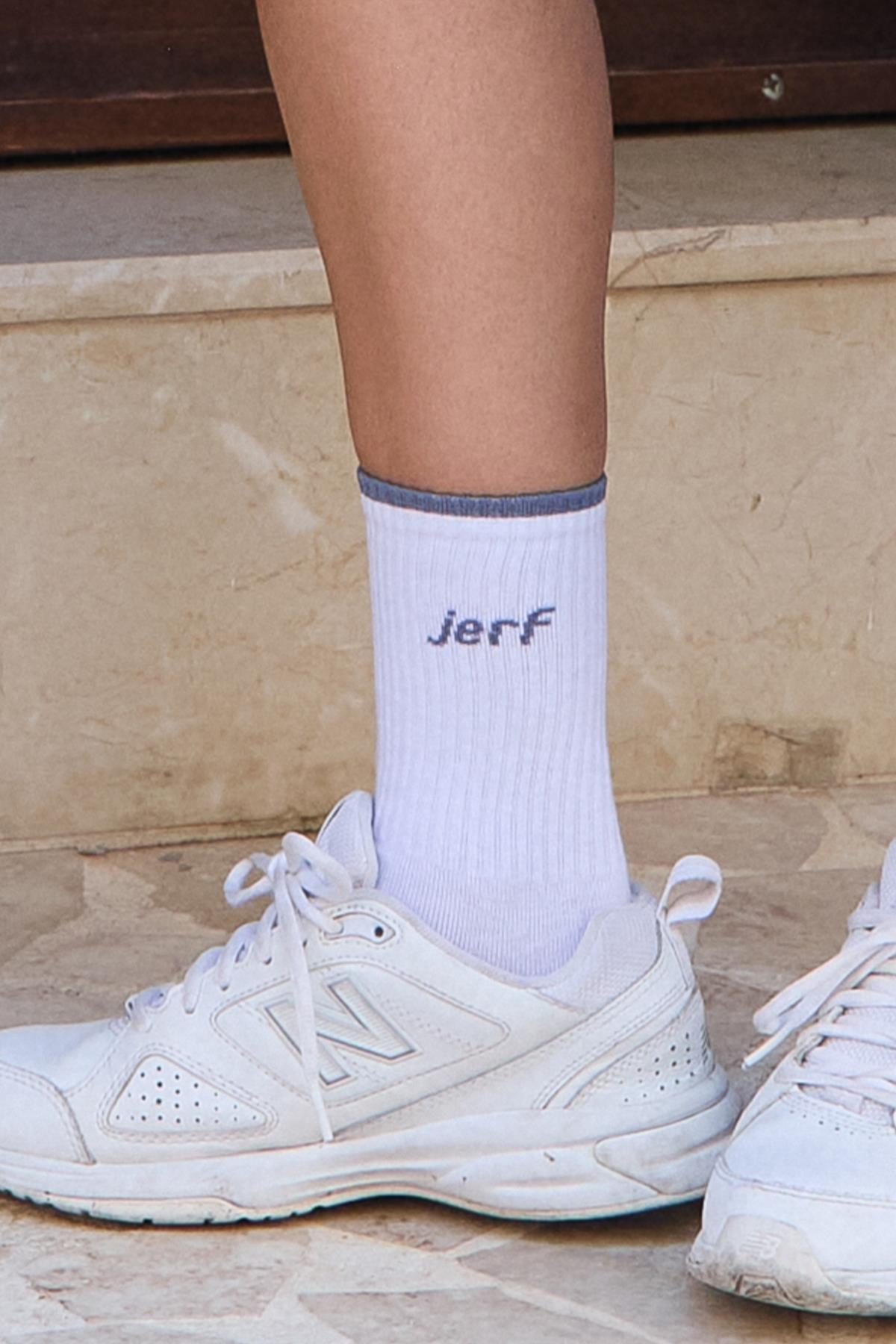 Pure Harmony Socks Beyaz_Mavi